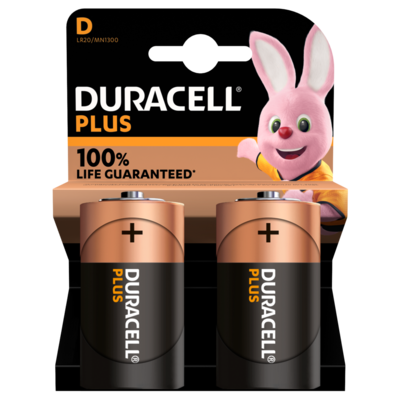 BLISTER 2 PILAS DURACELL PLUS POWER C (LR14) K2