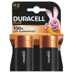 BLISTER 2 PILAS DURACELL PLUS POWER D (LR20) K2