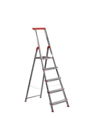 ESCALERA ROLSER BRICO 5 PELDAÑOS ALUMINI