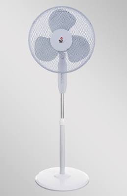 VENTILADOR PIE FM VP40 3 ASPAS 40CM OSCIL.BCO.