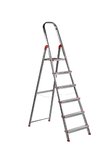 ESCALERA ROLSER UNICA 6 PELDAÑOS ALUMINIO