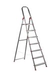 ESCALERA ROLSER UNICA 7 PELDAÑOS ALUMINIO