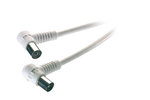 CABLE ANTENA ACODADO VIVANCO 48033 90DB 1,5M BCO