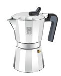 CAFETERA BRA DELUXE2 ALUMINIO 12T VITRO