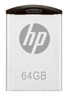 MEMORIA USB HP V222W USB 2.0 64GB PLATA