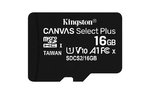 TARJETA MICRO SD KINGSTON 16GB CANVAS SELECT CL10