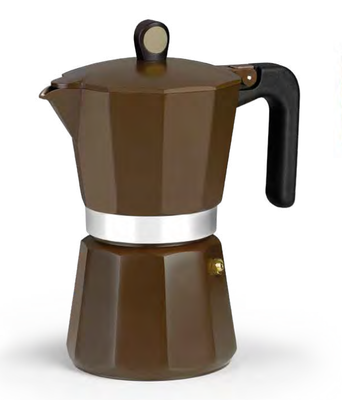 CAFETERA MONIX NEW CREAM 12T ALUMIN.FULL INDUCTION