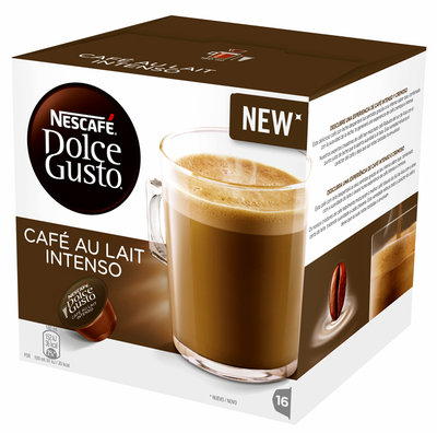 CAJA 3 PAQ.DOLCE GUSTO CAFE LECHE INTENSO 12412560