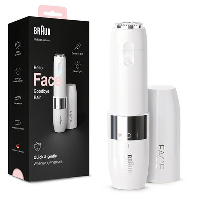 DEPILADORA FACIAL BRAUN FS1000 C/LUZ