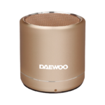 ALTAVOZ PORTATIL DAEWOO DBT-212 BLUETOOTH 5W DORADO
