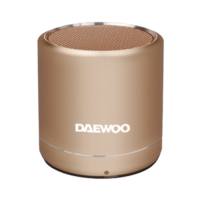 ALTAVOZ PORTATIL DAEWOO DBT-212 BLUETOOTH 5W DORADO