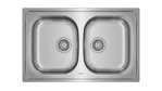 FREGADERO TEKA UNIVERSE 80 T-XP 2C 115040007  SIN AGUJERO