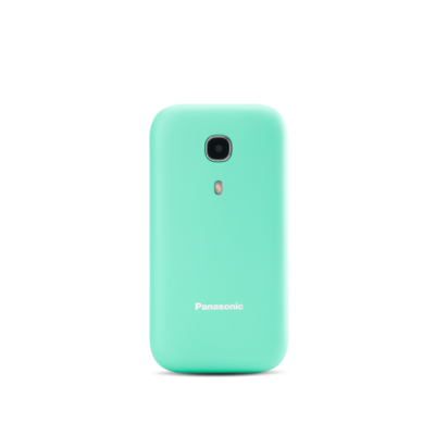 TELEFONO MOVIL SENIOR PANASONIC KX-TU400EXC FACIL USO TURQUESA