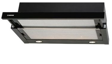.AT.CAMPANA TELESCOPICA NODOR  1733 NORBREEZE EXTENDER 600 BK