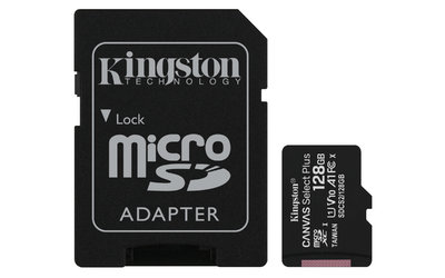 TARJETA MICRO SD KINGSTON 128GB CANVAS SELECT CL10