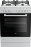 COCINA BEKO FSE62110DW 85X60 HORNO CONVENCIONAL 4F.BCA A