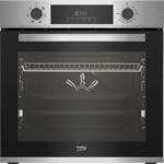 HORNO+INDUCCION BEKO BBSE12340XD MULTIF.6 A INOX C/LIMPIEZA VAPOR