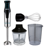 BATIDORA NEVIR NVR8360BA SET 1200W INOX COMPLETA