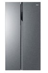AMERICANO HAIER HSR3918ENPG 177.5X90.8 NF E INVERTER 528L PLATA