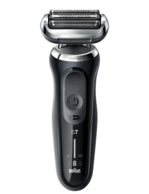 AFEITADORA BRAUN 71-N1200s SEC/MOJ., RECORTADOR, ESTUCHE Y FUNDA