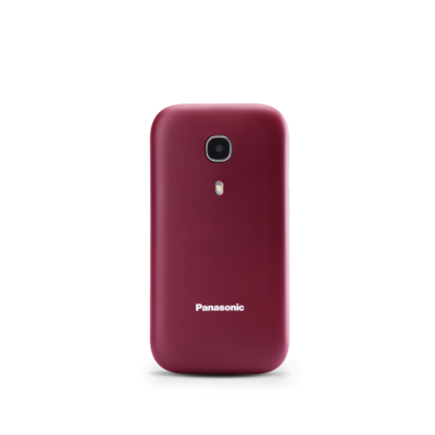 TELEFONO MOVIL PANASONIC KX-TU400EXR FACIL USO ROJO