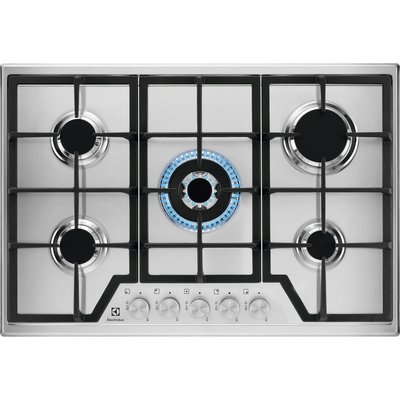 .AT.PLACA GAS ELECTROLUX KGS7536SX 5F.75CM C/WOK