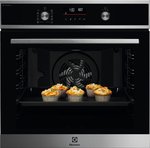 .AT.HORNO ELECTROLUX EOD6P77X MULTIF.9 A+ CRIST.NGO/INOX C/VAPOR PIROL
