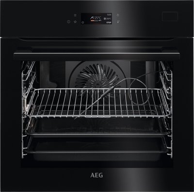 .AT.HORNO AEG BSE782380B MULTIF.20 A++CRIST.NGO C/VAPOR PIROL