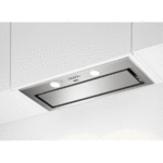 .AT.CAMPANA DECORATIVA INTEGRABLE AEG DGE5861HM 80CM 580M/H INOX