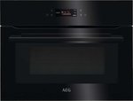 .AT.HORNO ENCASTRE AEG KMK721880B CRISTAL NGO.C/MICRO