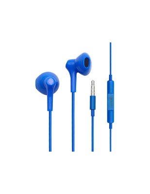 AURICULAR COOL BORA STEREO 3,5MM C/MICRO AZUL