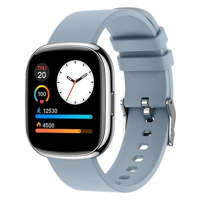 SMARTWATCH COOL NORDIC SILICONA GRIS IP68