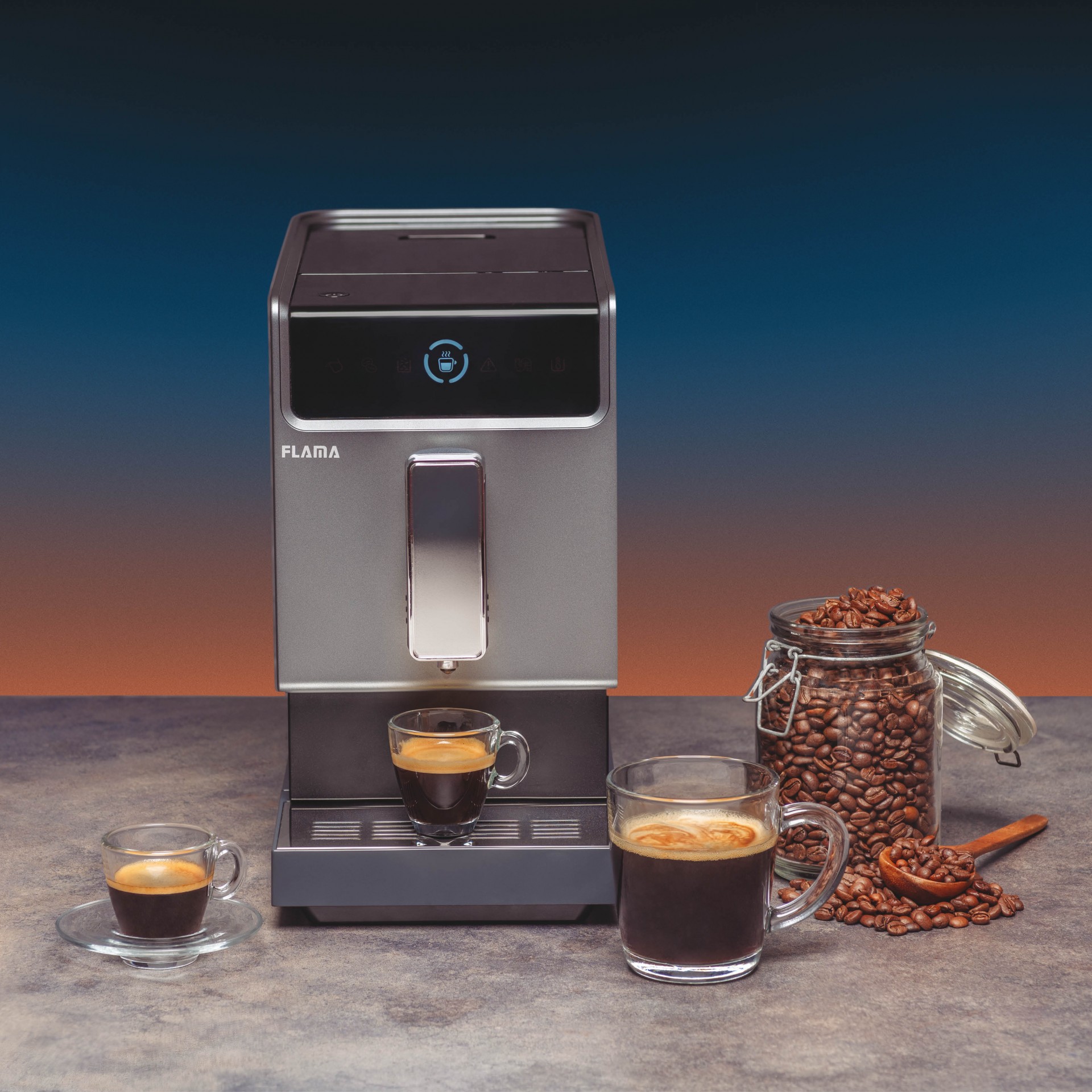 1293FL Máquina de café automática Suprema - 324.1293.00.1
