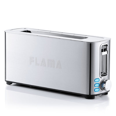 TOSTADOR FLAMA 966FL 1050W 1RAN LARGO INOX