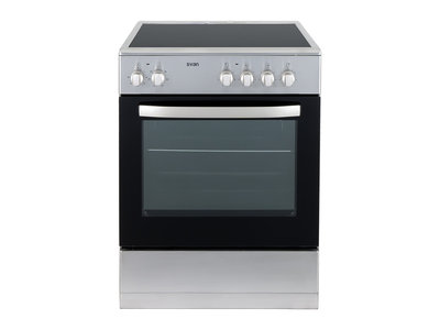 .AT.COCINA SVAN SKV4600X C/HORNO.ELECT. VITRO 59,8X61 4F INOX
