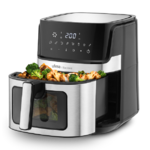 FREIDORA SIN ACEITE UFESA 72805716 BLACKBIRD 6,5L INOX VENTANA Y LUZ