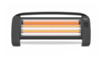 ESTUFA SUELO TAURUS PR-2 SLIM HH1201 CUARZO 2 TUBOS 1200W
