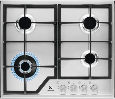 .AT.PLACA GAS ELECTROLUX KGS6436SX 4F. C/WOK