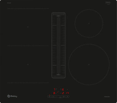 .AT.INDUCCION BALAY 3EBC963ER 4F Z.21CM ASPIR.622M3/H 7400W 60CM NGA
