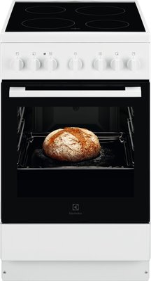 .AT.COCINA ELECTROLUX LKR500066W VITRO 4F C/HORNO ELECT. 50X60 BCO.