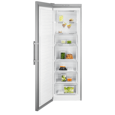 .AT.CONGELADOR VERTICAL ELECTROLUX LUT6NE28U 186X60 NF E 280L INOX