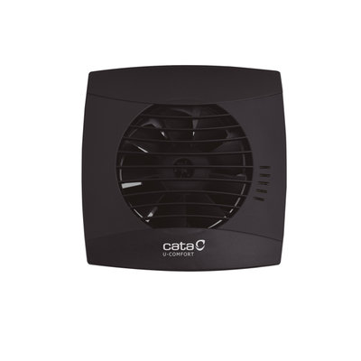 .AT.EXTRACTOR CATA UC-12 TIMER HYGRO BLACK IP-44 NGO 01302200