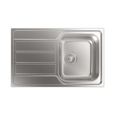 .AT.FREGADERO CATA CDL-1 79X50CM REV. INOX 02606603