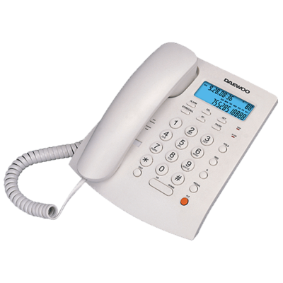 TELEFONO BIPIEZA DAEWOO DTC310 BLANCO