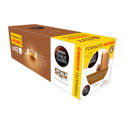 TRIPACK 3 PAQ.DOLCE GUSTO CAFE CON LECHE 12486522