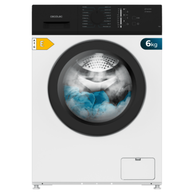 LAVADORA CECOTEC 01296 BOLERO DRESSCODE 620 6KG 1000RPM E BCA