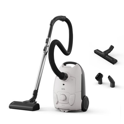 ASPIRADOR AEG AB51C2SW 900258689 C/BOLSA 3L 750W C.SUELOS DUROS BCO