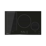 .AT.INDUCCION NODOR NORCOOK IH N8106 BK 4149 4F Z.30CM Z.FLEX 10800W 80CM NGO