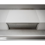 .AT.CAMPANA INT. NODOR NORBREEZE BISE 900 SS 8353 90CM A INOX 735M3/H