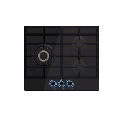 .AT.PLACA GAS NODOR NORCOOK GH 6032 GBK 4164 3F C/WOK 60CM CRIST.NGO